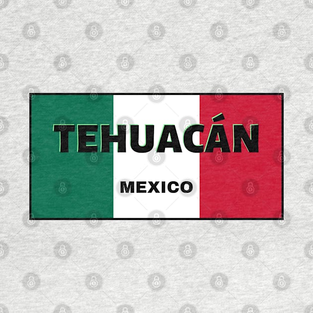 Tehuacán City in Mexican Flag Colors by aybe7elf